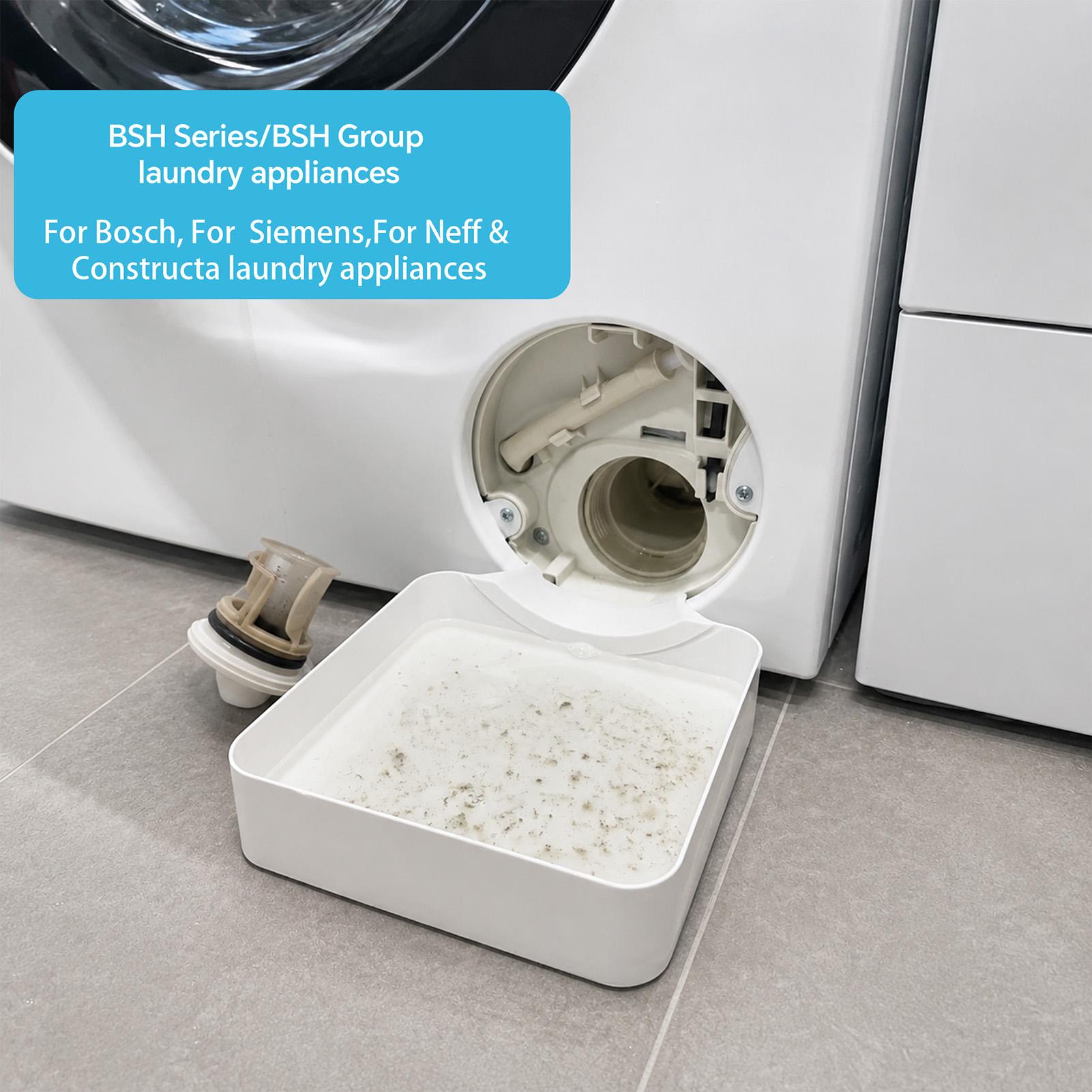 Laundry - Waschmaschinen-Auffangschale für Abwasser mit Überlaufschutz, Fussel-
