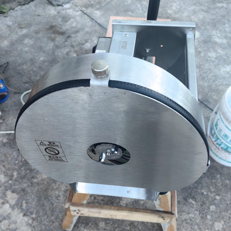 Automatic Meat Slicer Home - Elektrischer Gemüseschneider aus Edelstahl, kommerziell einsetzbar,