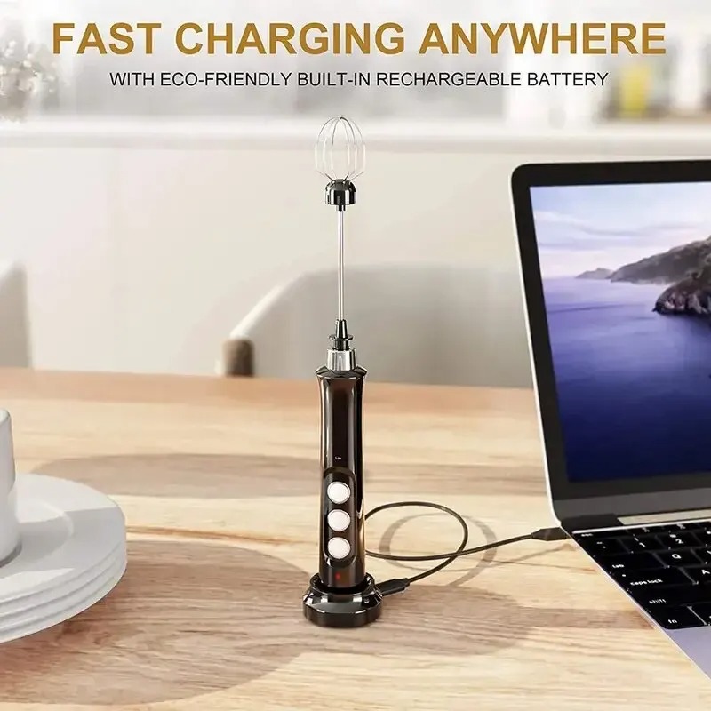 3-in-1 elektrischer Milchaufsc – Electric Milk Frother Handheld Bewertung und Preis