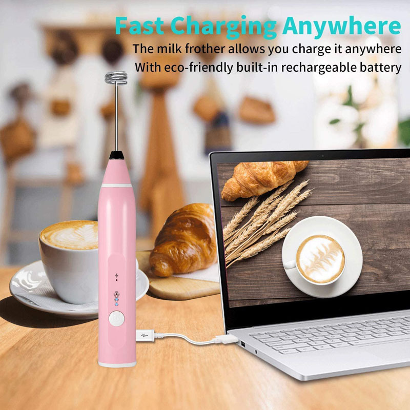 1 Set elektrischer Milchkaffee – Electric Milk Frother Handheld Bewertung und Preis